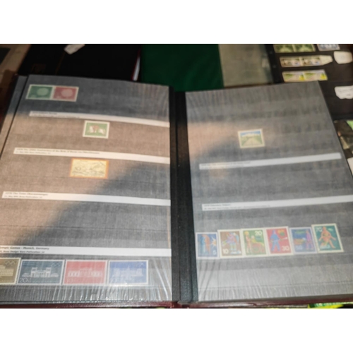 567 - Selection Of Stamp Albums, Presentation Packs Loose Stamps And Books