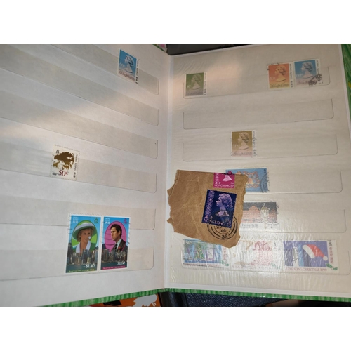 567 - Selection Of Stamp Albums, Presentation Packs Loose Stamps And Books