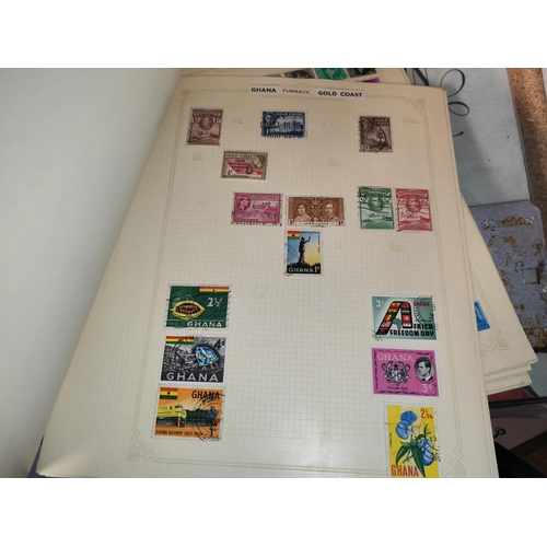 610 - Large Box Of Stamps Cover Etc