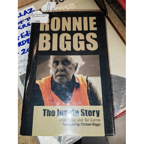 618 - Ronnie Biggs Signed 1St Edition H/B