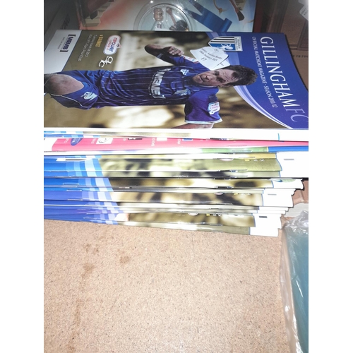 17 - Collection Of Gillingham Fc Programmes 2011/12 X 30