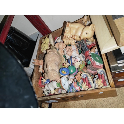 201 - Drawer Of Animal Ornaments