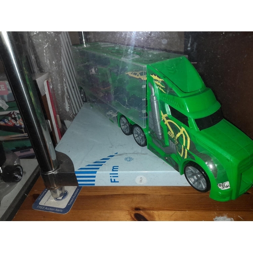 70 - Toy Transporter With Cars