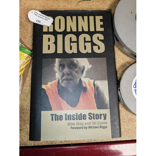 155 - Ronnie Biggs Signed 1St Edition Hard Back Book