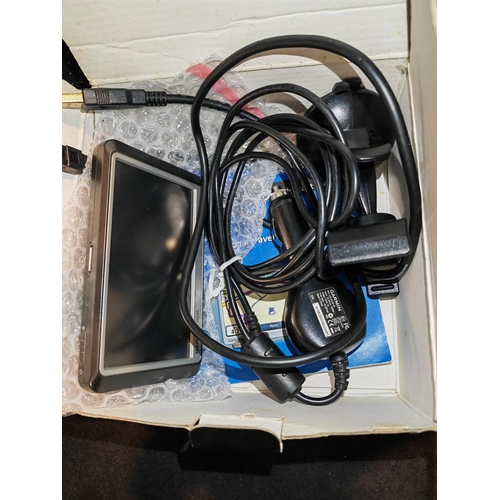 276 - Garmin Sat Nav With Accessories In Working Order In Box