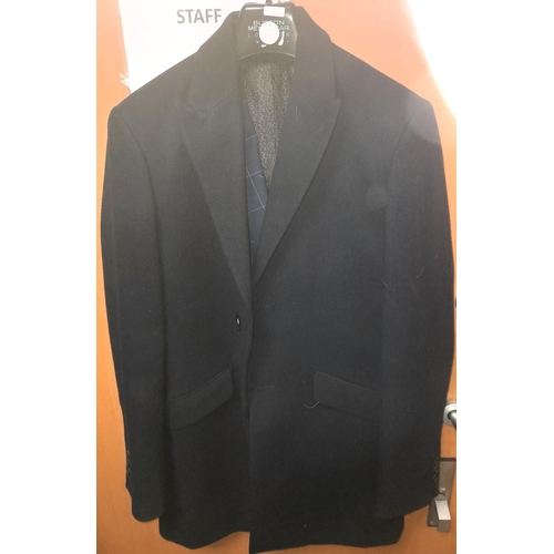 17 - 165 Men'S 3 Piece Suit Size 36R + Crombie Coat With Burtons Blazer Size 38R