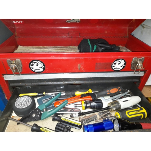 24 - Tool Box With Drawers And Some Tools