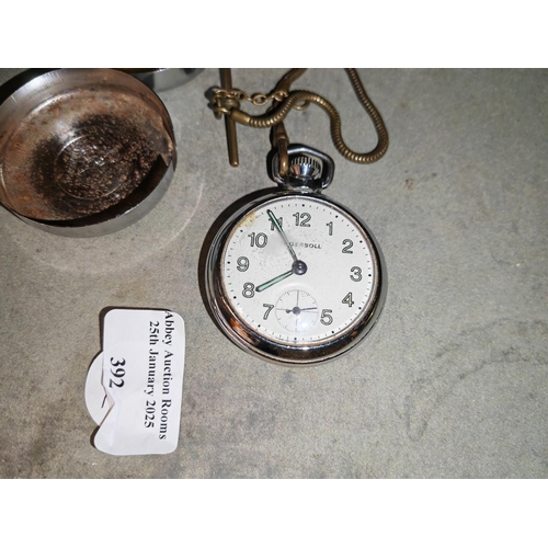 360 - Ingersol Stop Watch In Case