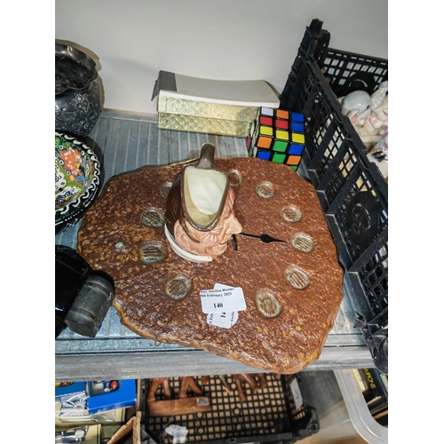 140 - Selection Of Assorted Items Including A Rubik Cube And A Royal Doulton Character