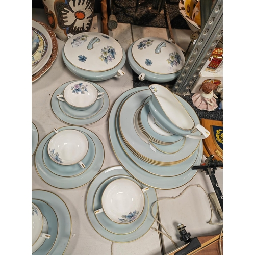 490 - Part Royal Worcester Woodland Patterned Dinner/Tea Set