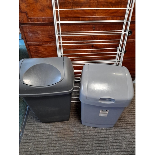 55 - Clothes Airer And 2 Plastic Bins