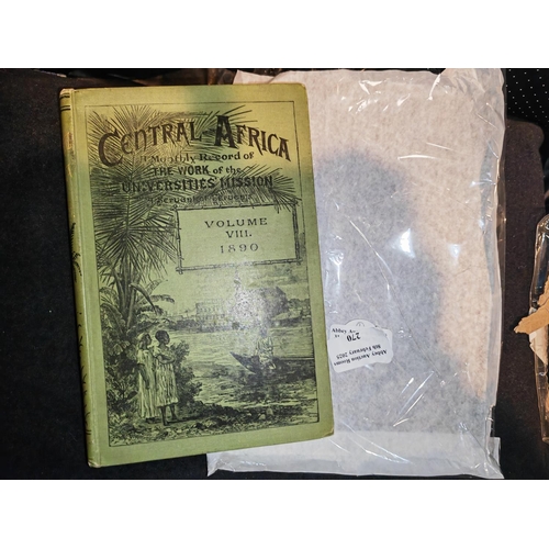 270 - Book Central Africa Work Of Universities Mission Vol Viii 1890, Decorated Covers, Light Wear