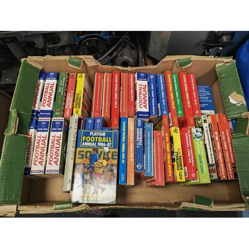 30 - 2 Boxes Of Football Books