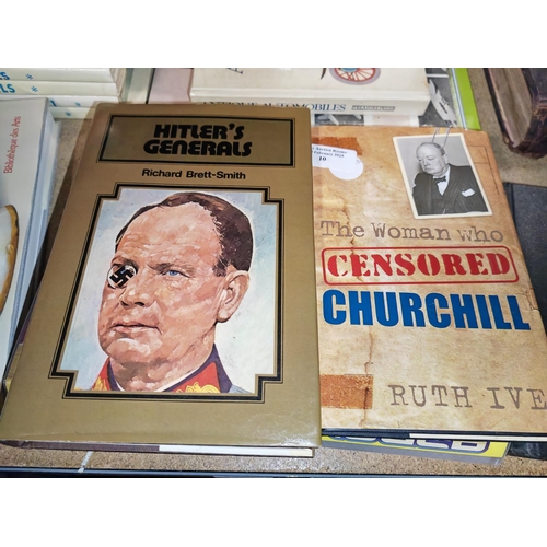 10 - Churchill Book 2008 And Hitlers Generals Books