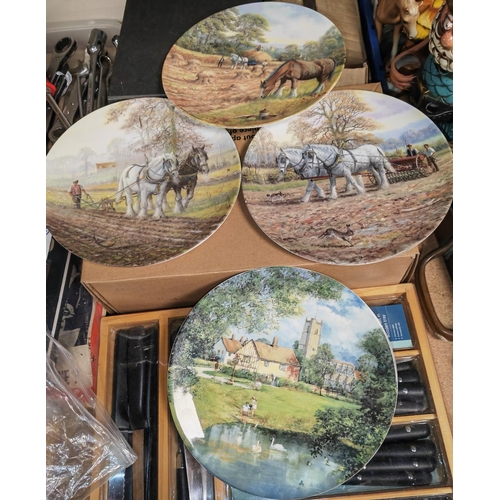 132 - 12 Royal Doulton Mixed Picture Plates