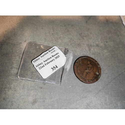 354 - 1797 Cartwheel Penny