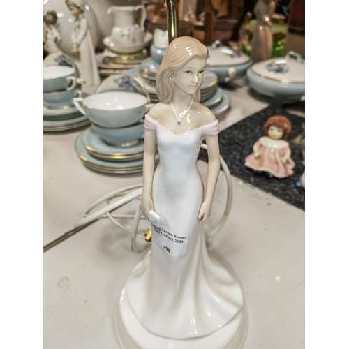 498 - Leonardo Lady Table Lamp Base