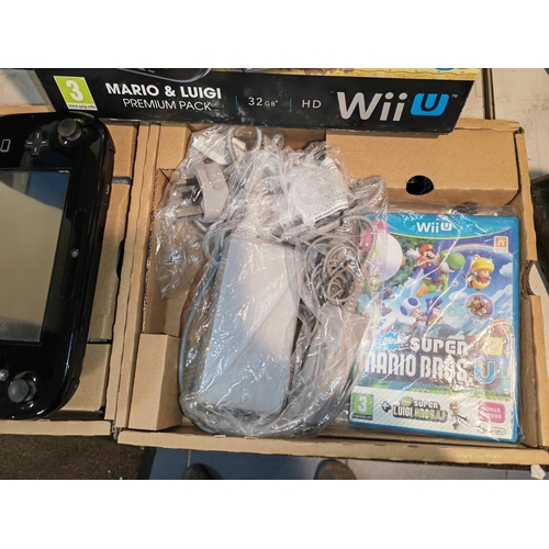 519 - Wiiu Games Console With Accessories And Box Working