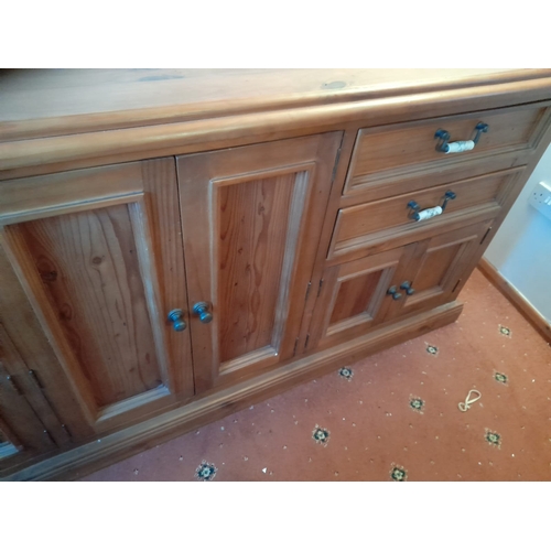 776 - Large Pine Sideboard