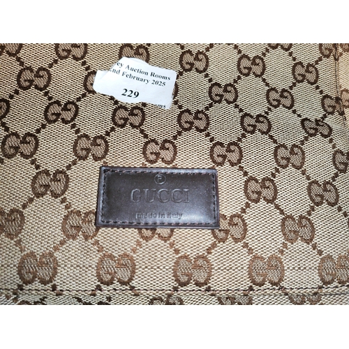 229 - Gucci Man Bag