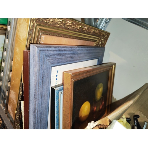 660 - Selection Of Framed Watercolours Including Still Life