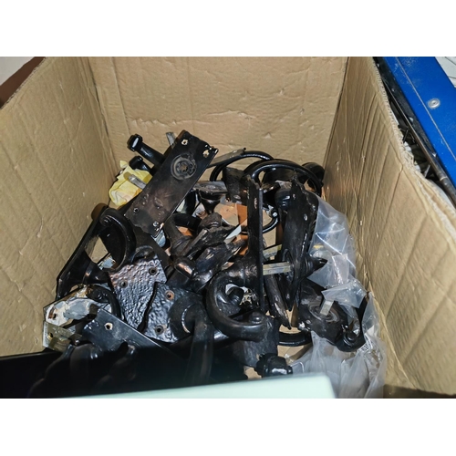 661 - Box Of Wrought Iron Door Handles