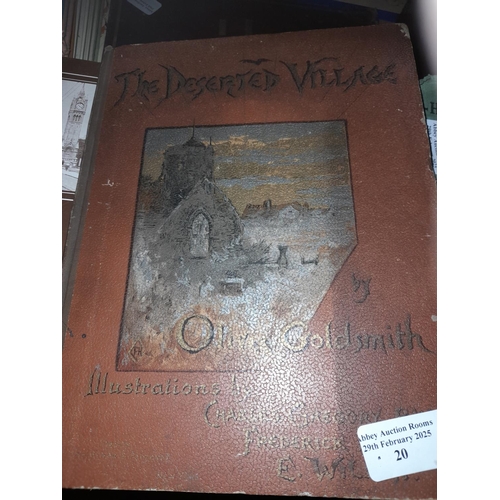 20 - Victorian Book called The Deserted Village