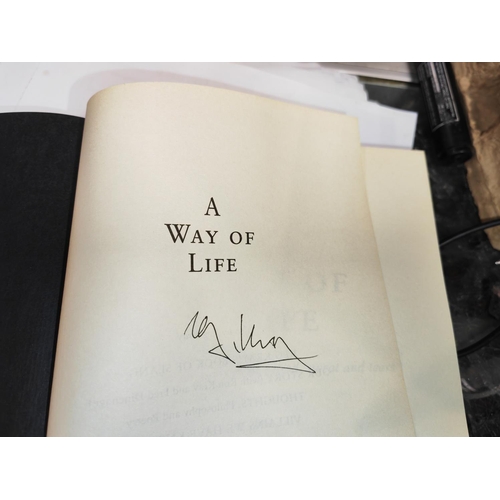 429 - Reg Kray Signed A Way Of Life Book