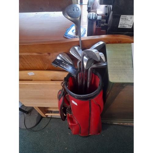 745 - Golf Clubs In Bag