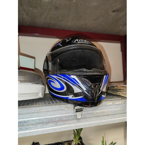 127 - Airoh Crash Helmet