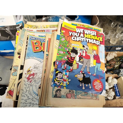 128 - Selection Of Beano Etc Comics 1990