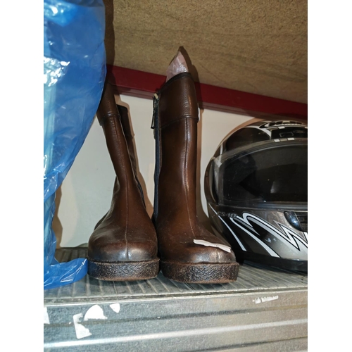 170 - Pair Of Brown Boots Size 5