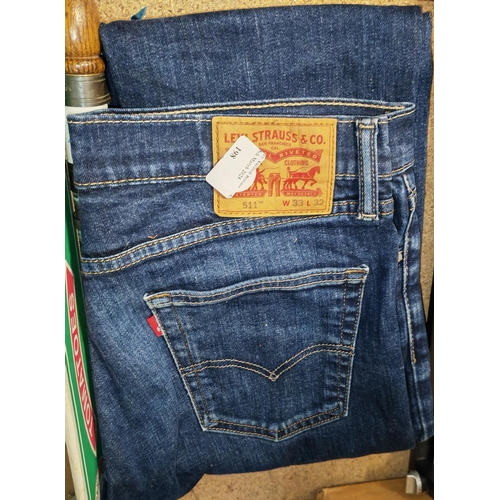 198 - Pair Of Levi Jeans Size W33 L32