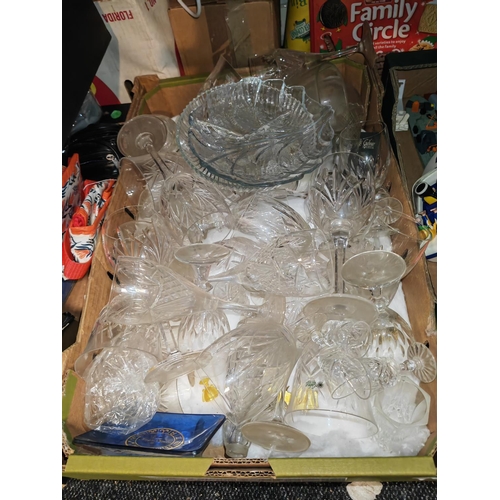 211 - Box Of Glass Ware