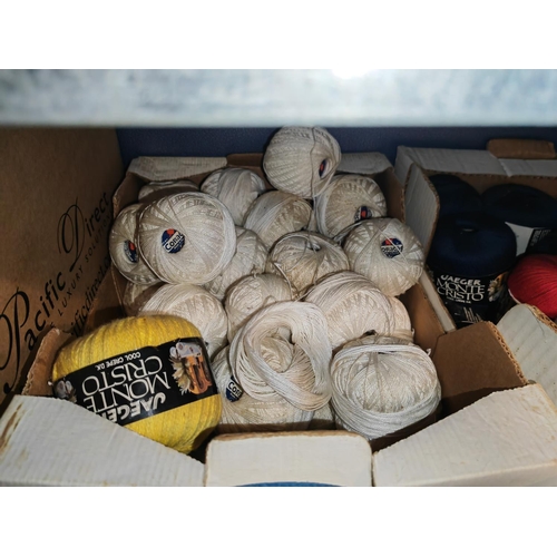 240 - 2 Boxes Of Wool/Cotton