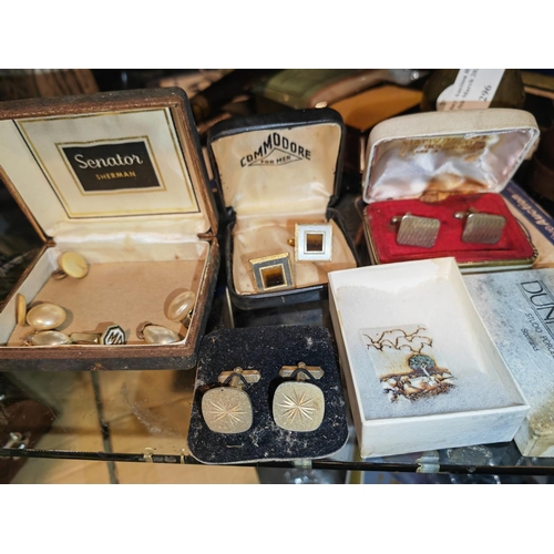 267 - Selection Of Cufflinks In Boxes