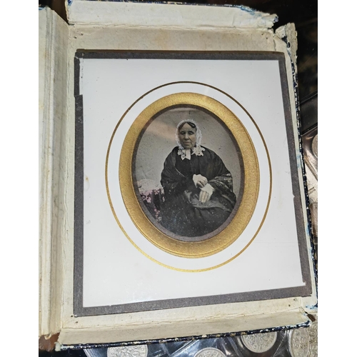 283 - Boxed Daguerreotype Of A Grandmother Picture