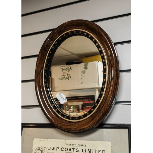 568 - Antique Mirror Poss Georgian