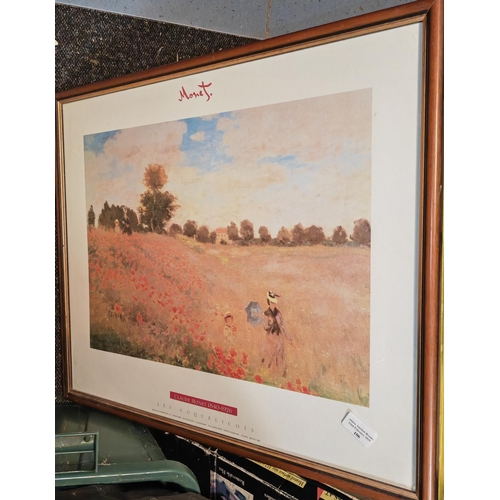 102 - Framed Claude Monet Print