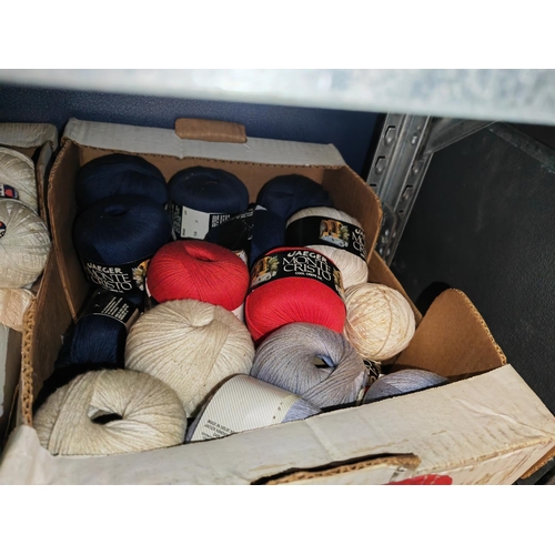 240 - 2 Boxes Of Wool/Cotton