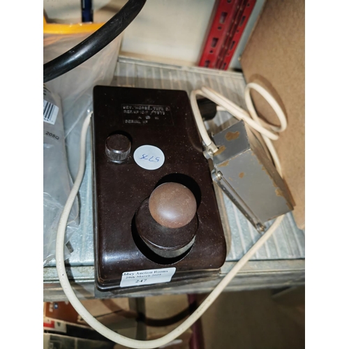 Air Ministry Bakelite Morse Code Machine