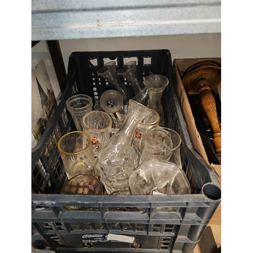 150 - Box Of Glassware