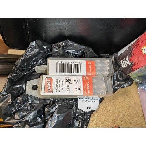 158 - 2 Unused Boxes Of Dart Has Drill Split Point Drill Bits