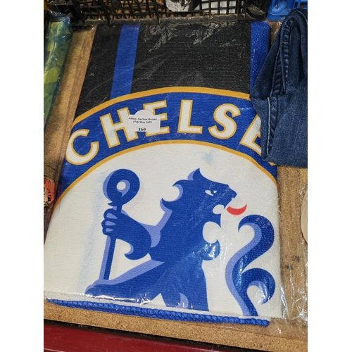 160 - Chelsea Fc Towel Unused In Packaging