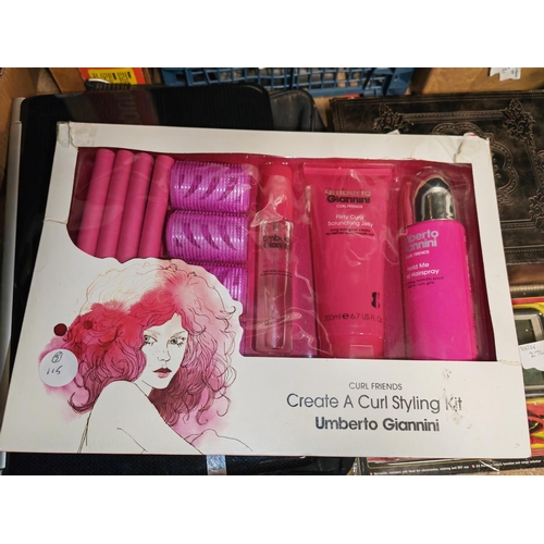 248 - Giannini Curl Styling Set Damaged Box