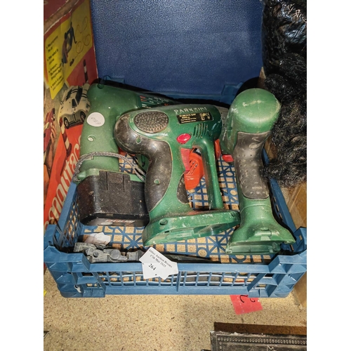 264 - 4 Cordless Drills One With Battery Untested