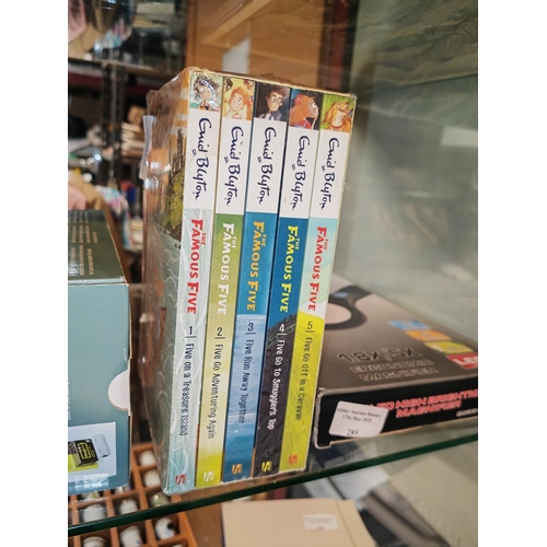 286 - 5 Book Set Of Enid Blyton The Famous Five Unused And Factory Sealed