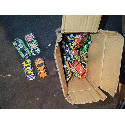 298 - 16 X Toy Cars - Pull Back And Let Go