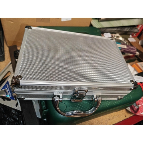 128 - Selection Of Tools Including A Unispanner, 2 Mini Tool Kits, Socket Set, Mini Grinder And Jawz Rotar... 