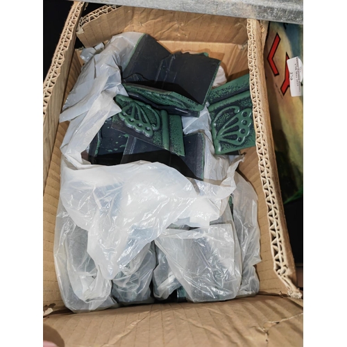 269 - Box With Green Plastic Planter Unused